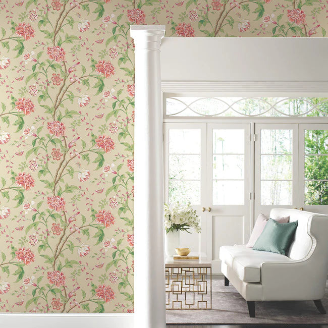 Teahouse Floral Wallpaper BL1781