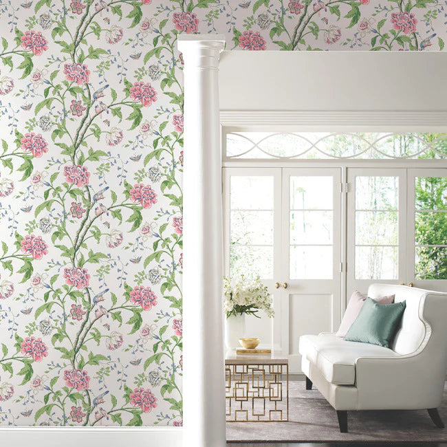 Teahouse Floral Wallpaper BL1785