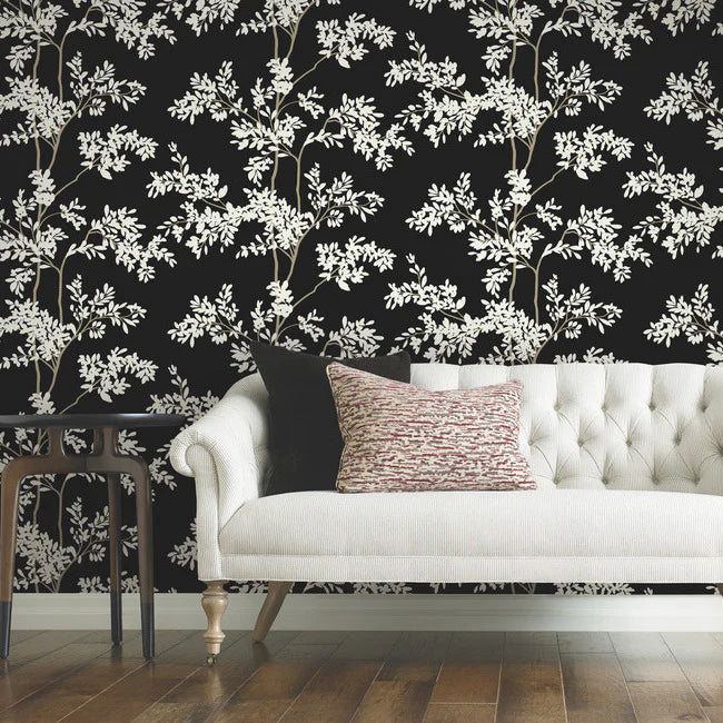 Lunaria Silhouette Wallpaper BL1804