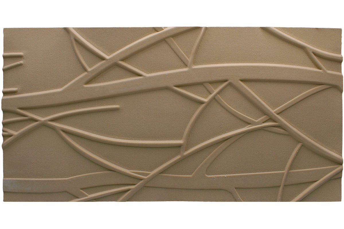 Flexible MDF Board - Embossed Wood Pulp Finish (D018) — WALLS Decor