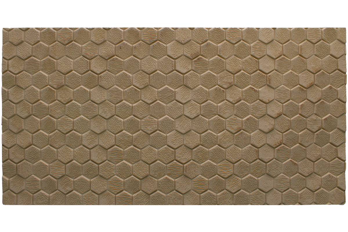 Flexible MDF Board - Embossed Wood Pulp Finish (D113) — WALLS Decor