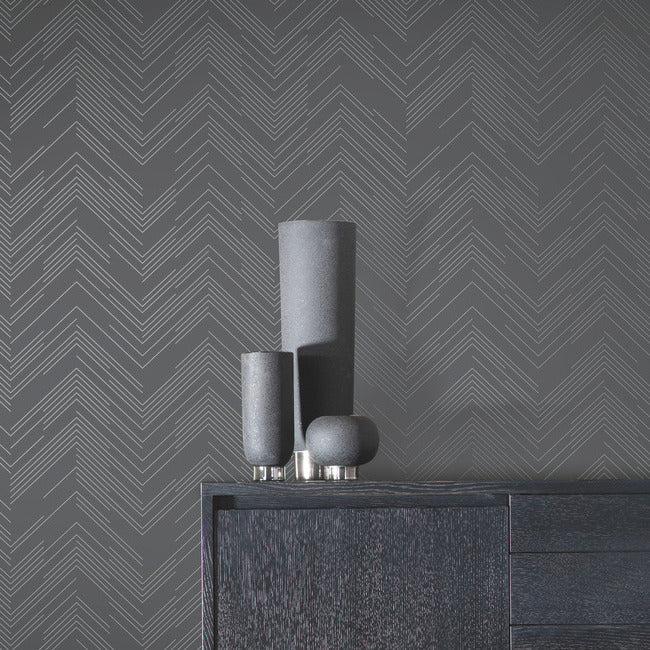 Polished Chevron Wallpaper MD7226