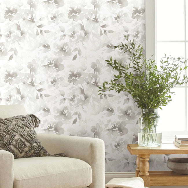 Renewed Floral Premium Peel + Stick Wallpaper PSW1495RL