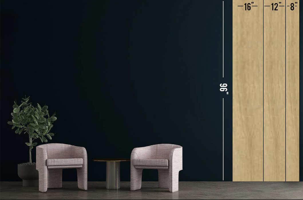 Wall wood paneling - Roble Mina - 812