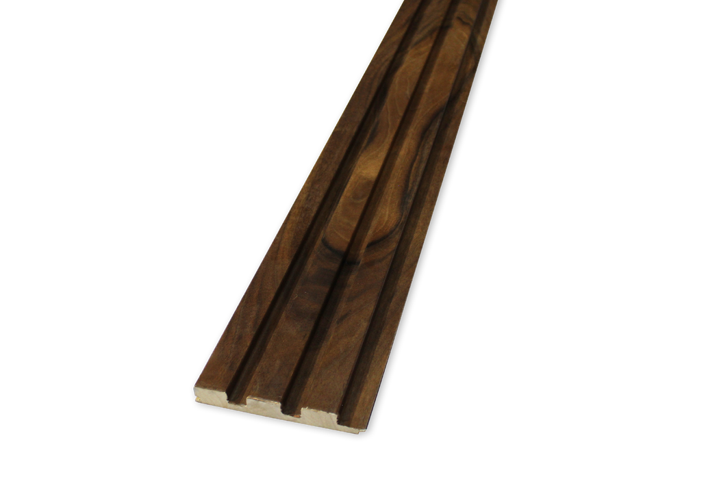 3 Grid Slat Panel - Walnut Veneer (J Collection)