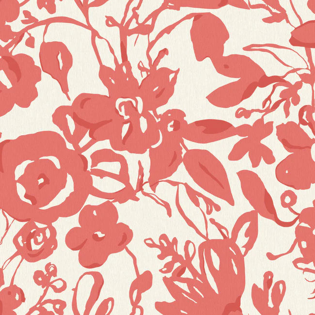 Brushstroke Floral Wallpaper BL1731