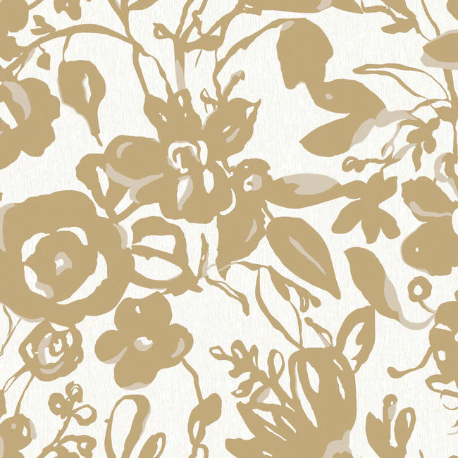 Brushstroke Floral Wallpaper BL1732