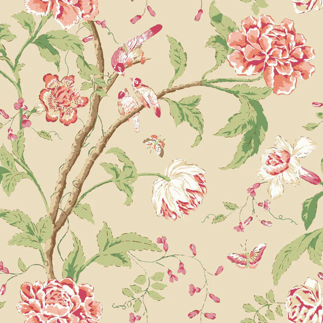 Teahouse Floral Wallpaper BL1781