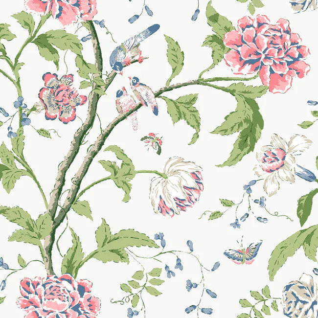 Teahouse Floral Wallpaper BL1785