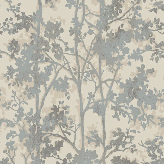 Shimmering Foliage Wallpaper MD7141