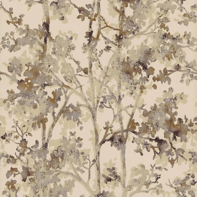 Shimmering Foliage Wallpaper NW3584