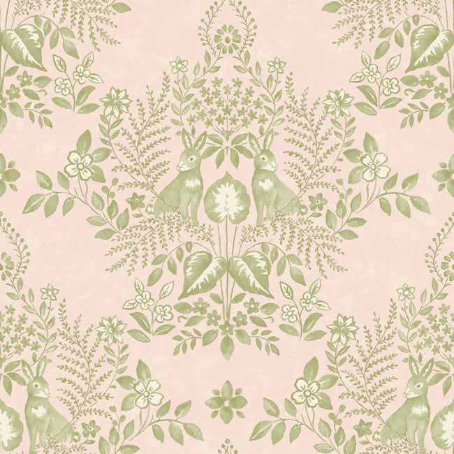 Cottontail Toile Premium Peel Wallpaper PSW1432RL