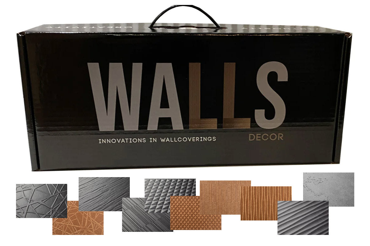 Textured Panels Sample Box — WALLS Decor